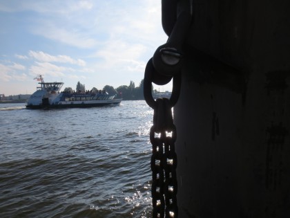 Elbe river tourist boat